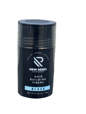 New Rebel Hair Building Fibers Black 12 g