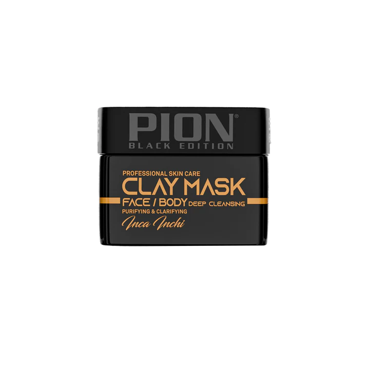 Pion Black Edition Clay Mask Face and Body Deep Cleansing 350 ml