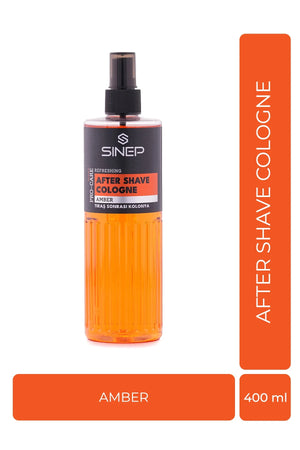 SINEP AFTER SHAVE COLOGNE AMBER 400ML - Hairwaxshop