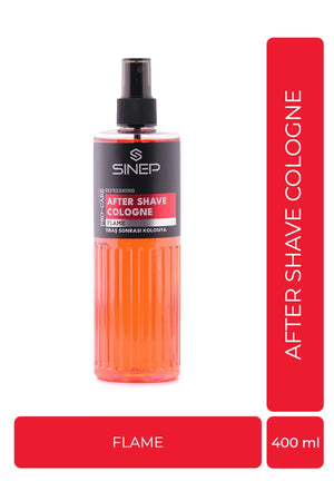 SINEP REFRESHING AFTER SHAVE COLOGNE PRO-CARE FLAME 400ML - Hairwaxshop