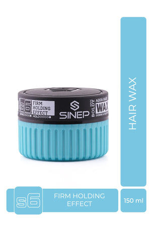 Sinep Aqua Styling Wax Firm Holding Effect Turquoise S6 150 ML - Hairwaxshop