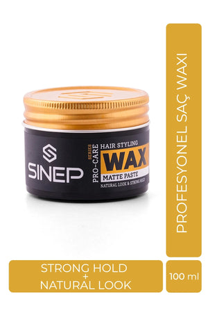 Sinep Matte Paste Strong Hold and Natural Look 100 ml