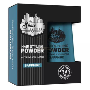 The Shave Factory Hair Styling Powder Mattifying&Volumizing Sapphire 20 g - Hairwaxshop