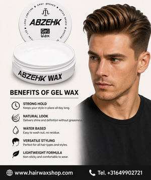 Abzehk Hair Wax Black Gel-Wax 150 ml
