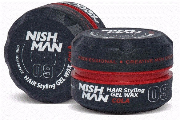Nish Man 09 Hair Styling Gel Wax Cola 150 ml