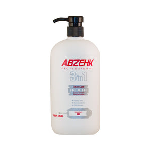 ABZEHK Shaving Gel 3 in 1 1000 ml - Hairwaxshop