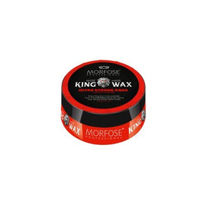Morfose Wise Hair King Wax Ultra Strong Aqua 175 ml - Hairwaxshop