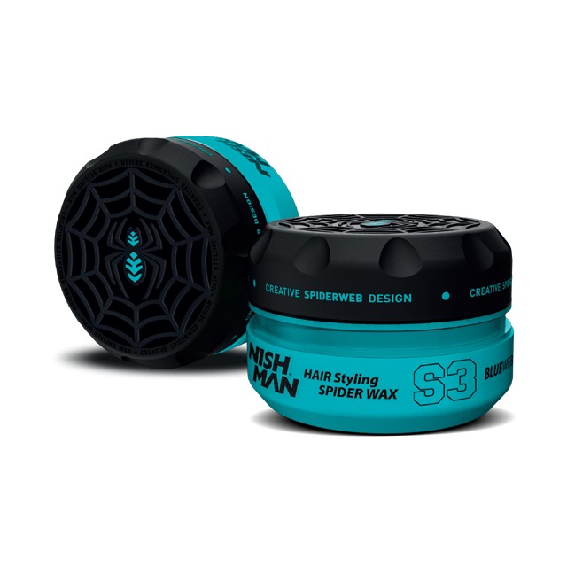 Nish Man Hair Styling Spider S3 Blueweb 150 ml | Hairwaxshop