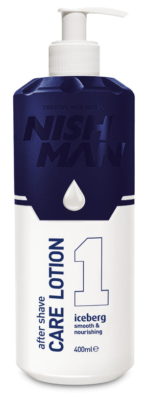 Nishman After Shave Care Lotion Iceberg 400 ml - Hairwaxshop