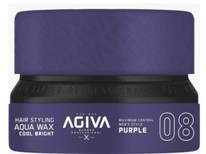 Agiva Hair Styling Aqua Wax Cool Bright Purple 08 155 ml