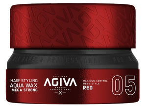 Agiva Hair Styling Aqua Wax Mega Strong Red 05 155 ml