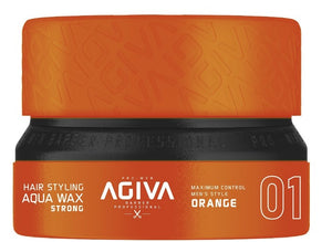 Agiva Hair Styling Aqua Wax Strong Orange 01 155 ml