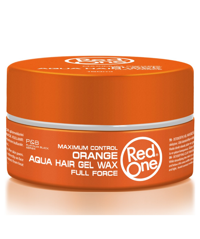 Red One Gel Aqua Hair Full Force Orange 150 ml